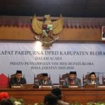 Paripurna DPRD, Penyampaian Visi Misi Bupati Blora Pasca Dilantik