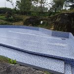 Kades Mendenrejo Bantah Retak Kolam Goa Sentono, Cuma Nat Keramik Belum Penuh